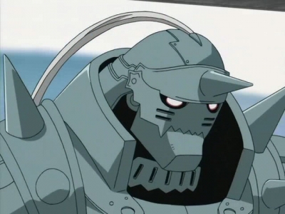 Description d'Alphonse Elric.